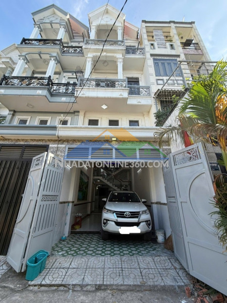 Nhà 4 tầng hẻm ô tô 65m2 lâm thị hố p.tân chánh hiệp quận 12...