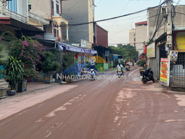 Bán đất thuận thành, bắc ninh. 98m2 * mt 5,8m * 2,65 tỷ. đường ô tô, sát phố dâu