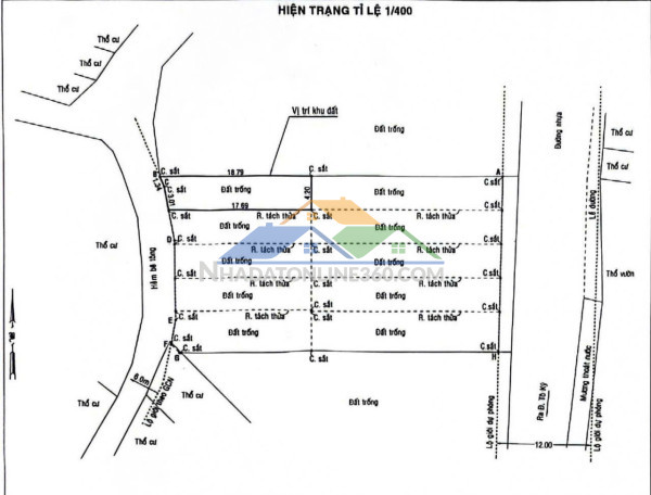 Hàng mới shr - 5 lô đất f0 mặt tiền tân chánh hiệp 25, p.trung mỹ tây, q12