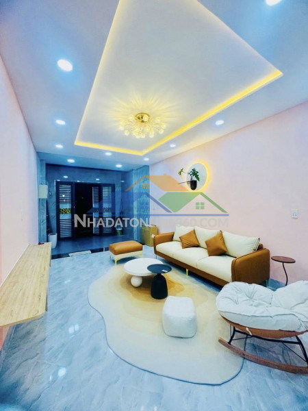 Nhà mới 4 tầng hxh gần aeon  - 4pn master - full nội thất - nở hậu tài lộc