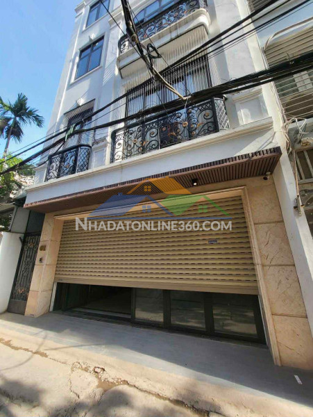 Nhà đẹp hồng tiến, 65m x 5 tầng, mặt tiền 7.4m, gara ôtô, phong cách indochina