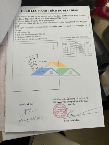 Lô góc hiếm minh tân – sát chợ, trung tâm kiến thụy – giá chỉ 1,3xx tỷ  zalo 0567 222 555