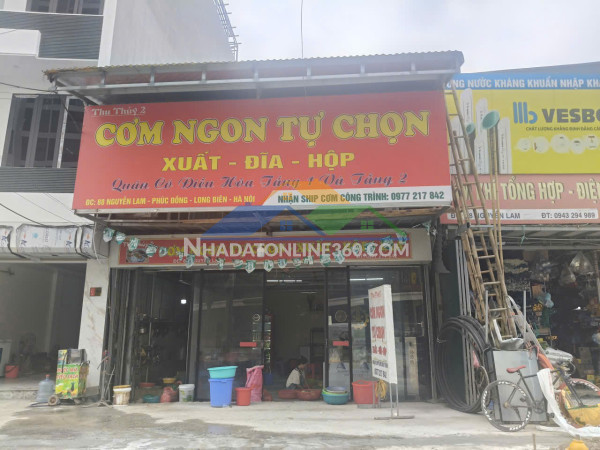 Sang nhượng quán cơm ngon tự chọn – đang hoạt động ổn định tại long biên, hà nội