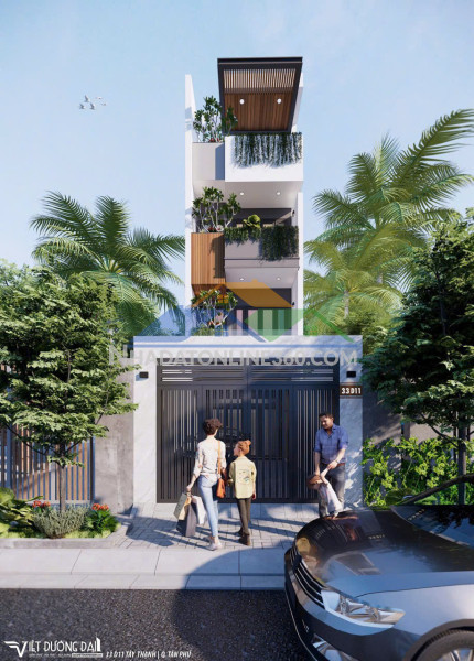 Nhà có thang máy phượng tây thạnh, tân phú