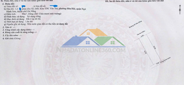 ????????đất đường 10,5m - sát bên trung tâm hành chính phường hoà khánh *mới*