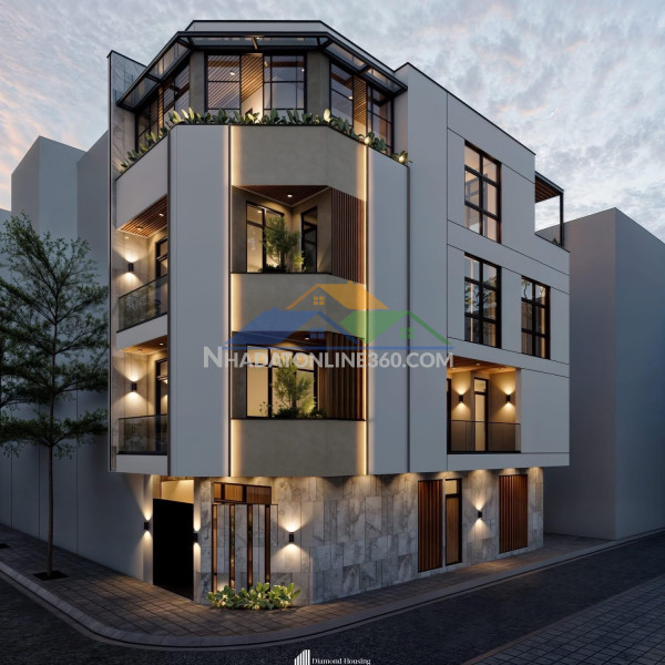 **bán nhà hẻm 61 đất thánh, phường 6 quận tân bình; 6*10 - chdv 5 tầng