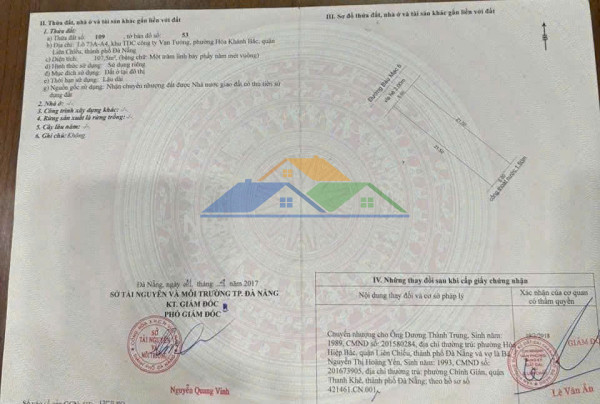 Đất mt đường bàu mạc 6  hòa khánh bắc liên chiểu  đà nẵng