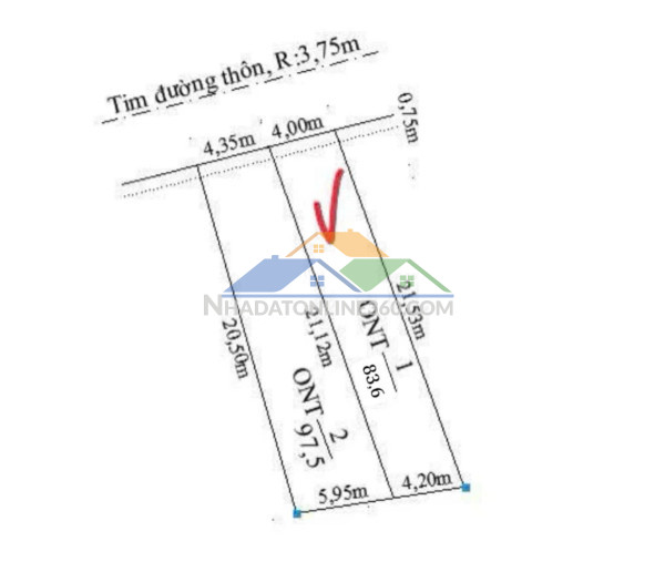 Siêu phẩm mặt đường xuân đông – ngũ phúc, 83.6m² giá chỉ hơn 1.x tỷ – zalo 0567 222 555