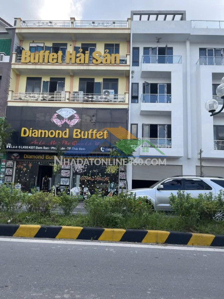 Cho thuê nhà 5 tầng mới xây – mặt đường lý bôn, kđt damsan phú xuân, thành phố thái bình