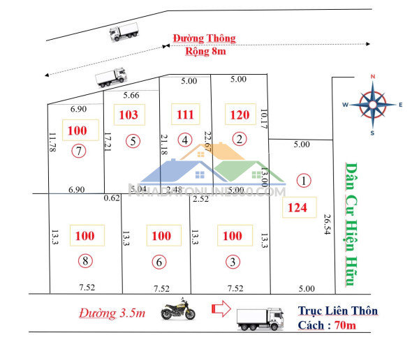 Chưa đến 1 tỷ bạn sở hữu ngay lô đất 100m2 tại liên xuân, nam sơn, sóc sơn, hà nội
