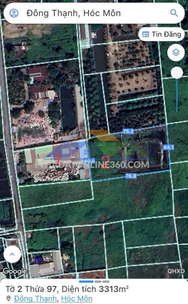 Biệt thự sân vườn “đại gia” (19.8x25) mặt tiền đường ngay công viên phần mềm quang trung.