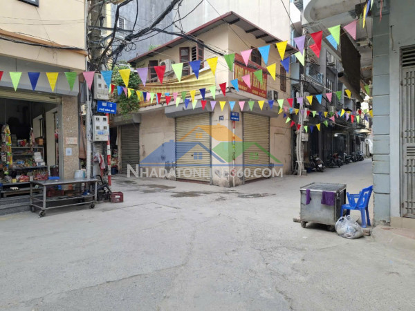 Bán đất tặng nhà 2 tầng - đâị học mỏ - dt46m2 - mt5,5m - giá 8 tỷ - ngõ ô tô thông