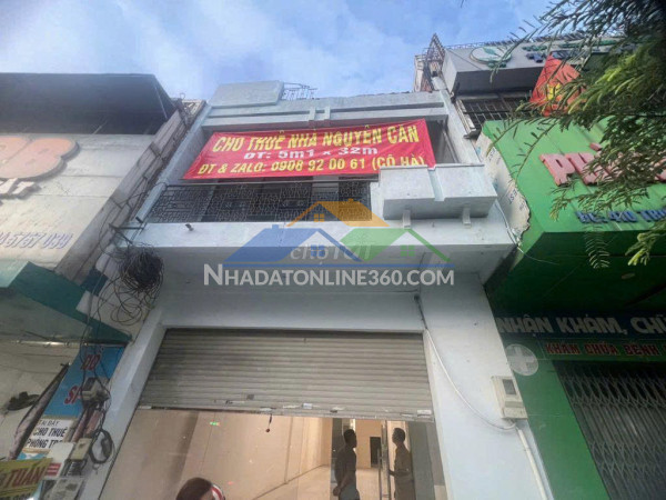 Cho thuê nhà kd 2 mặt tiền, 1 trệt 1 lầu 155m2 ( dtsd 300m2) số...