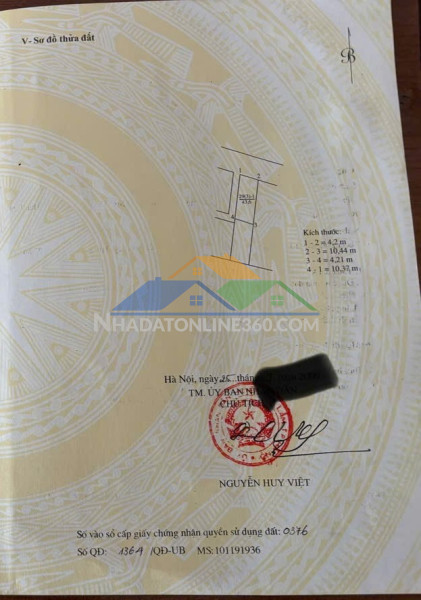 Bán lô góc 2 mặt ngõ 43.6 m2 trâu quỳ, giá nhỉnh 8.x tỷ, lh 0985865658