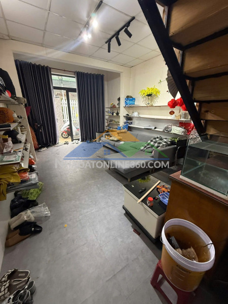 ????????bán nhà gác lửng đúc cách mặt tiền trần xuân lê 20m