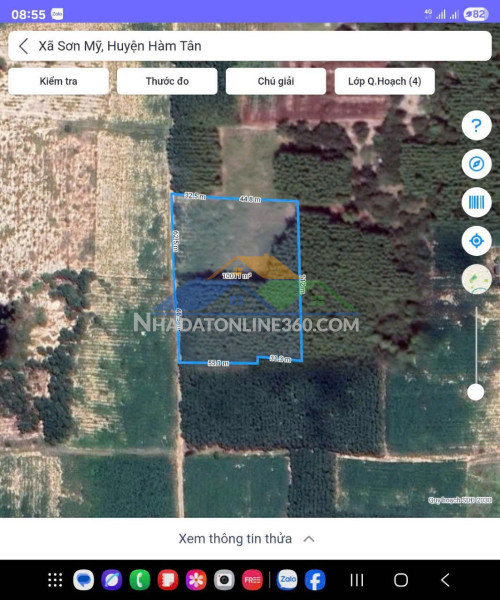 Chính chủ cần bán đất sơn mỹ, hàm tân, bình thuận.