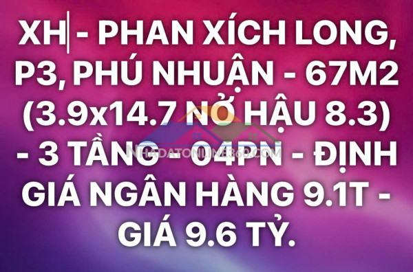 Bán nhà chủ đang ở - phú nhuận - phan đình phùng - hxh - 5 tầng hoàn công đủ - ngang 9 cực hiếm - bán 12.9 tỷ - tl