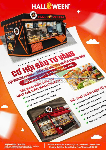 Hot hot hot- cơ hội vàng - miễn phí nhượng quyền cho 10 khách...