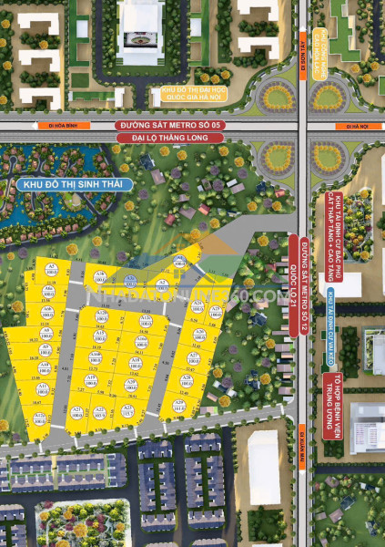 Bán đất nền dự án tại phú cát – hòa lạc  nơi giá trị...