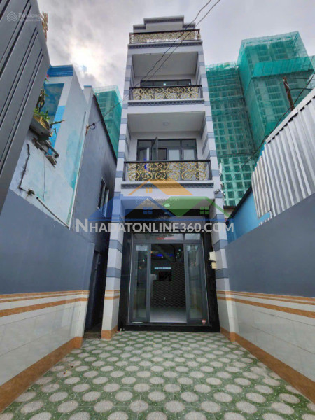 Bán nhà 4 tầng (4m x18m, nở hậu), ô tô tới cửa, tạ quang bửu, quận 8 - chỉ 7 tỷ (shr)