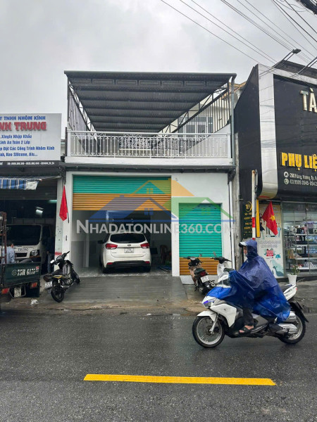 ???? cho thuê nhà 3 tầng mặt tiền ngự bình giao nhau hùng vương...