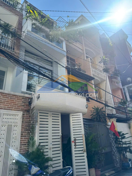 **bán nhà hẻm 8m yên thế** phường 2 tân bình; (4x27,5m) khu sân bay