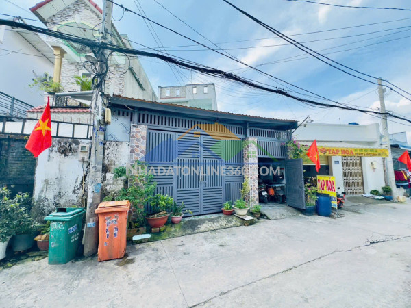 Gấp bán nhà 1 lầu (7.13x32) mặt tiền hiệp thành 10, q12 – thu nhập ổn định 80tr/tháng