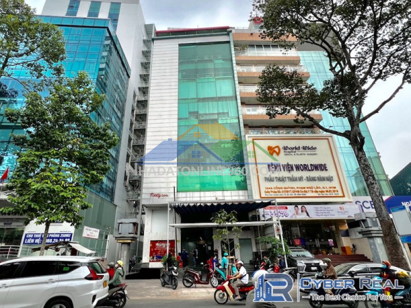 Cho thuê toà nhà 112-114-116-118 hai bà trưng, p đakao, q1