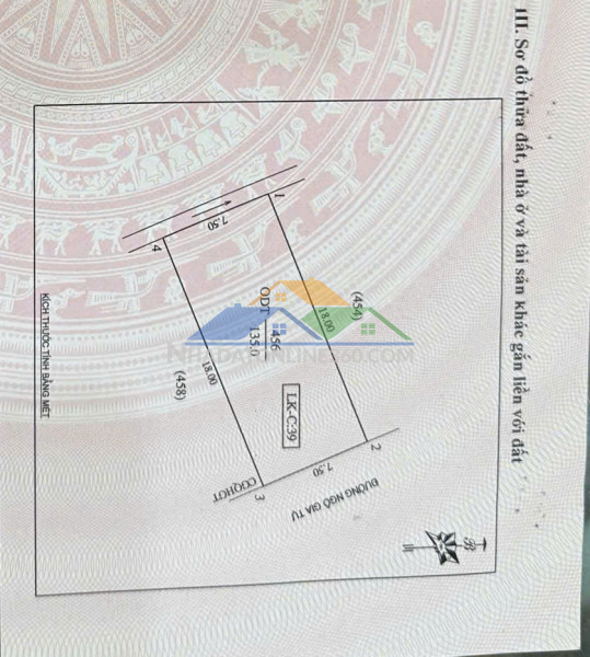 Bán lô 135m2 đất kinh doanh mặt đường hồ bá kiện, quán bàu - tp vinh