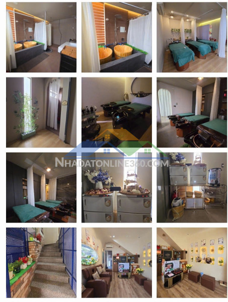 Cho thuê nhà mặt tiền đường trần thúc tự đối diện chợ dinh