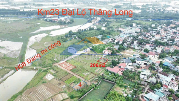 Bán đất tại xã đồng trúc, huyện thạch thất, hà nội – diện tích 206m² – giá thương lượng