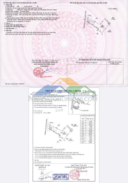 Lô đất đẹp - mặt tiền - cần bán tại xã an long, phú giáo, bình dương