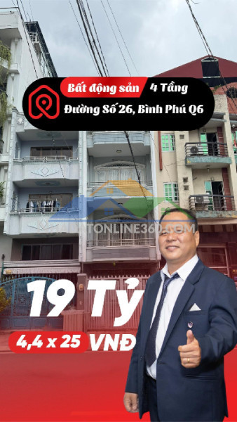 ???? giá tốt! nhà 5 tầng – 2 mặt tiền phú lâm a - hợp đồng thuê cao – chỉ 17,5 tỷ  tìm nhà phố