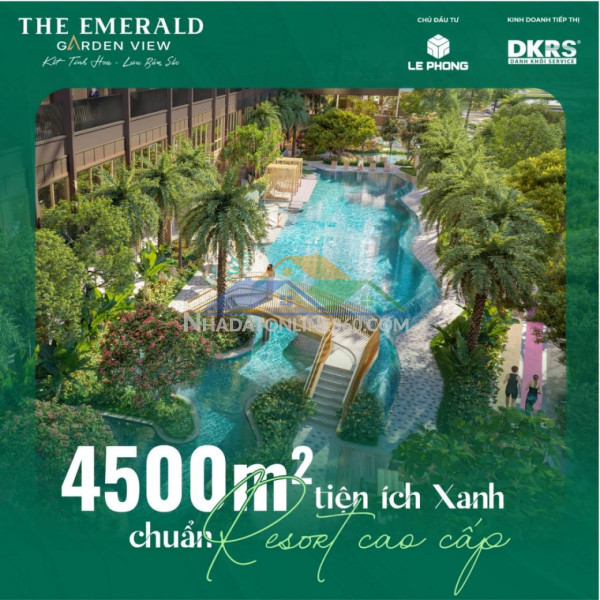 Emerald garden view – chuẩn sống đôi xanh giữa lòng thuận an,...