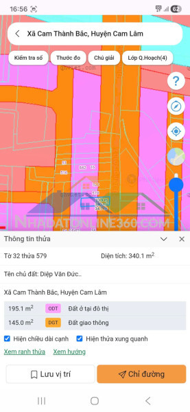Đất đẹp - đầu tư sinh lời - bán đất xã cam thành bắc, cam lâm, khánh hòa