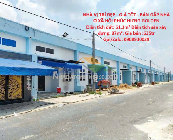 Nhà vị trí đẹp - giá tốt - bán gấp nhà ở xã hội phúc hưng...