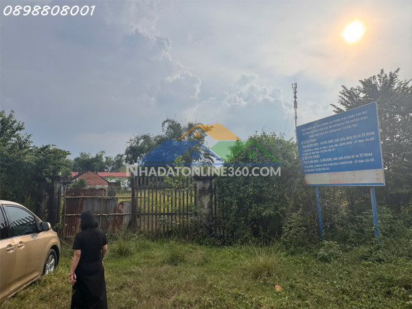 Bán đât mặt tiền my khánh full thổ  3763mthái mỹ, củ chi –...