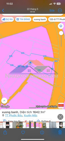 Chủ cần tiền bán lỗ lô đất mặt tiền đường hồ thành  biên,khu barimex thuộc phường tam long ,tp hcm.