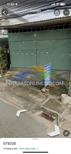 Đất đẹp - giá tốt -  bán nhanh lô đất mặt tiền tỉnh lộ 833b xã lạc tấn, tân trụ, long an