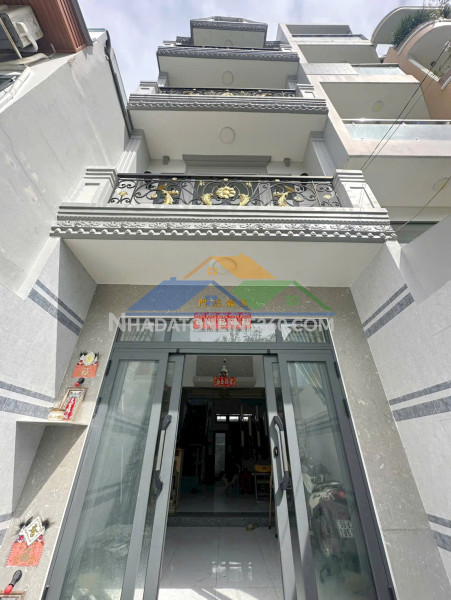 Nhà 5 tầng hẻm thông bùi minh trực p5q8 . giá 7.96 tỷ tl