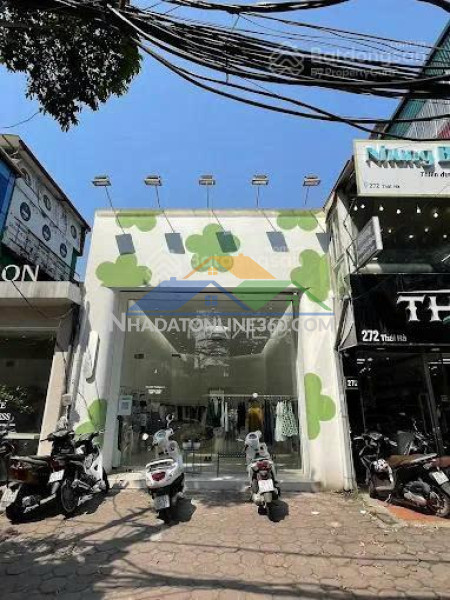 Cho thuê cửa hàng 274 phố thái hà, diện tích 110m2, mặt tiền 5,8m, vỉa hè 6m, giá: 50 triệu/ tháng, có thương lượng
