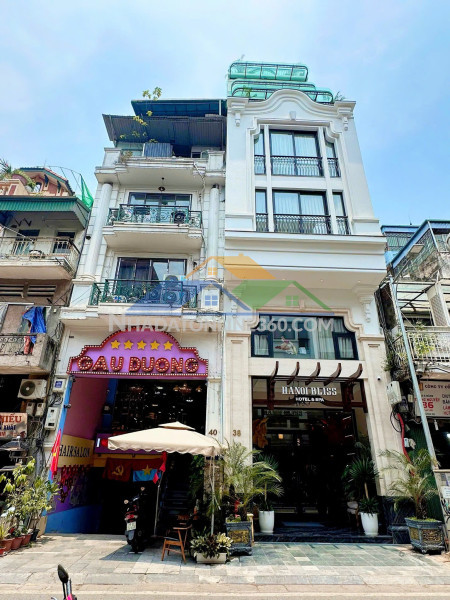 Bán khách sạn mặt phố hàng bè, 80m2, 5 tầng, mặt tiền 5.4m,...