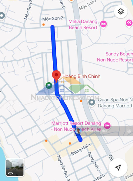 Đất mặt tiền hoàng bình chính, đường 7m5 - 50m ra hoàng sa,...