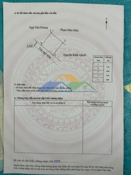 Lô mặt đường 7.5m hiếm – xuân la thanh sơn – giá 1.5xx tỷ  zalo 0567 222 555