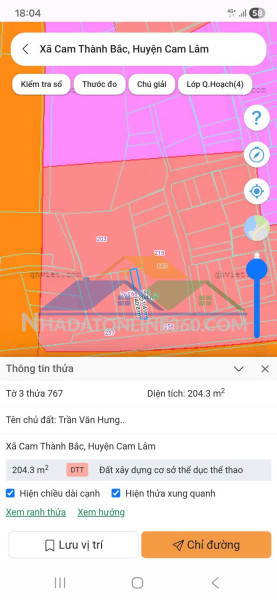 Lô đất siêu đẹp - chính chủ cần bán tại xã cam thành bắc, cam lâm, khánh hòa