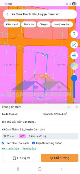 Siêu phẩm đất thổ cư xã cam thành bắc, cam lâm, khánh hòa