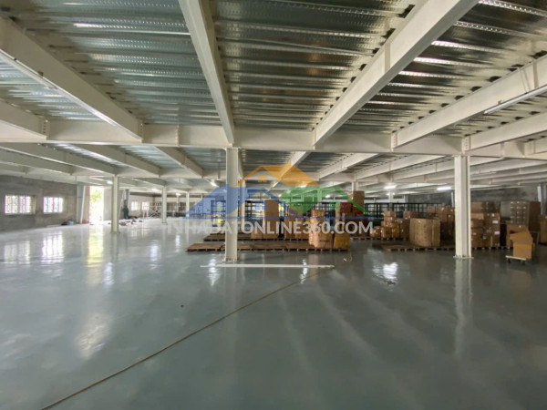 Cho thuê kho xưởng tại kcn yên nghĩa , hà đông , hà nội. diện tích 1000m×2 tầng nền epoxy  bảo vệ xuất vat pccc đầy đủ