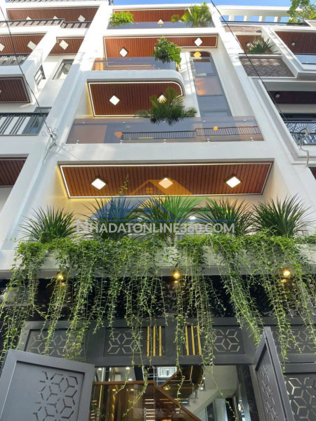 Nhà 4 lầu đường 7m thạnh xuân 25, thới an, nhà mới full nội thất xịn