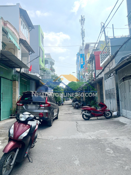 Nhà 3 tầng mặt tiền đường số hưng phú p9q8 . giá: 7.8 tỷ