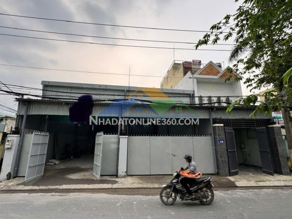 Cho thuê nhà xưởng thạnh xuân , quận 12  – diện tích 500 m²,...